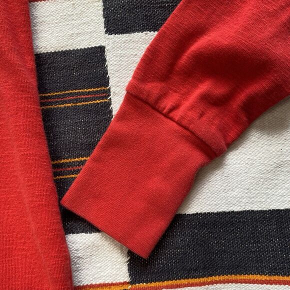 Buffalo by David Bitton Red Zip Up Hooded Sweater. Embroidered. Size Large. Y2K. - Picture 11 of 16